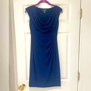 Ralph Lauren dress. Size 2. Navy.